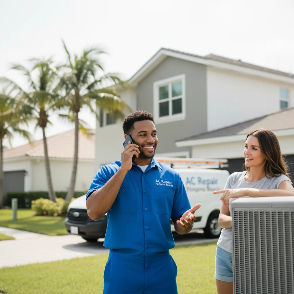 AC Repair Pompano Beach customer support in Glen Gardner